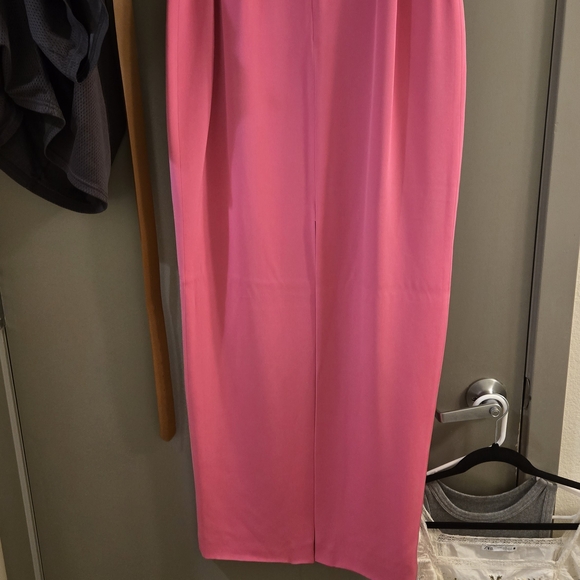 Pink Maxi Pencil Skirt - Picture 8 of 10
